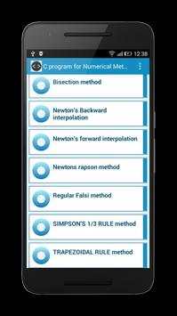 C program for Numerical Method screenshot 2