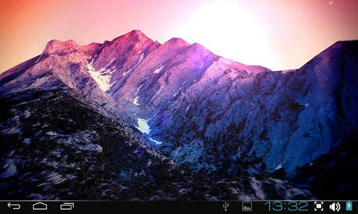 3D Kitkat 4.4 Mountain lwp screenshot 5
