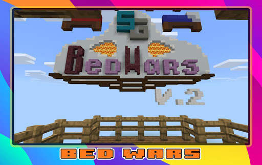 Bed Wars Map for minecraft screenshot 1