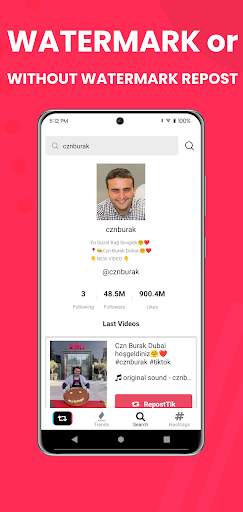 ReposterTik - Save TikTok Video screenshot 4