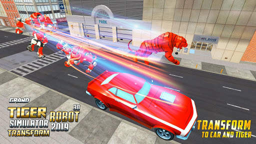 Grand Robot Transformation Tiger : Robot Car screenshot 3