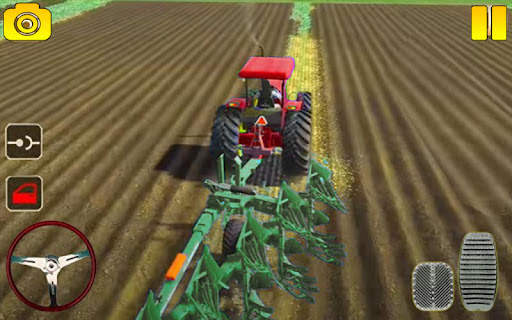 Tractor Land Drive Harvesting screenshot 1