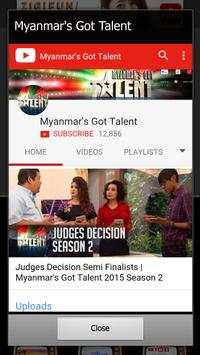 Myanmar TV Channel स्क्रीनशॉट 5