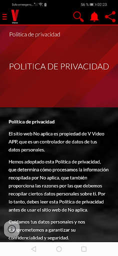 V Video APP screenshot 6