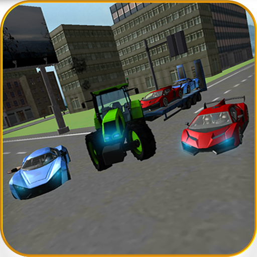 Luxury Car Transporter 3D icon