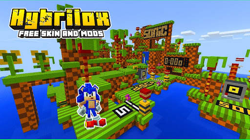 Sonic Skin ⚡Dash For MINECRAFT PE screenshot 3