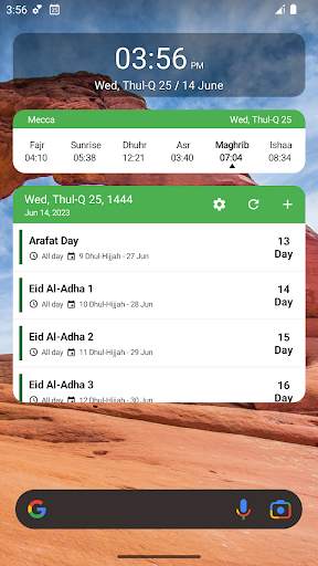 Hijri Calendar & Prayer Times screenshot 8