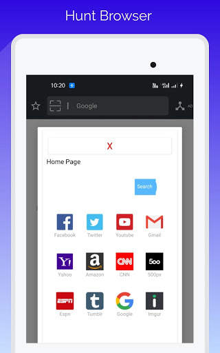 Hunt Browser - Super Quick Browser screenshot 6