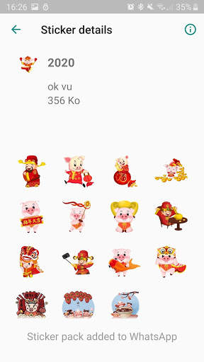 2021 Chinese New Year CNY Stickers screenshot 4