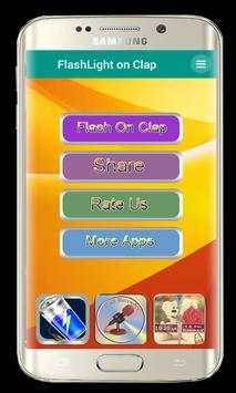 Flashlight On Clap screenshot 3