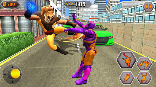 Scary Lion Crime City Attack screenshot 4