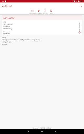Medicinkortet screenshot 13