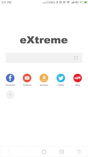 XBrowser - Super fast and Powerful screenshot 1