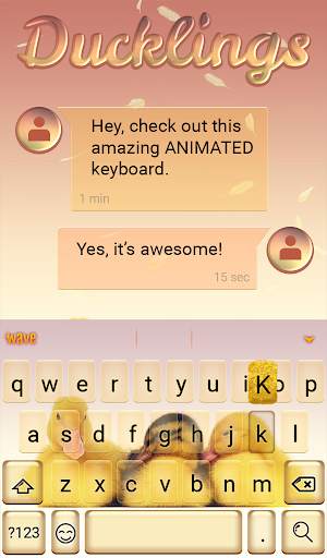 Ducklings Live Wallpaper Theme screenshot 3