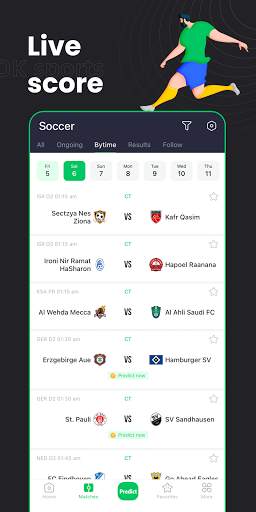OKsports-Football Live Scores screenshot 1