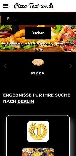 Pizza-Taxi-24.de - Mobile screenshot 3