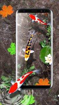 3D Koi Fish Wallpaper HD - 3D Fish Live Wallpapers screenshot 3