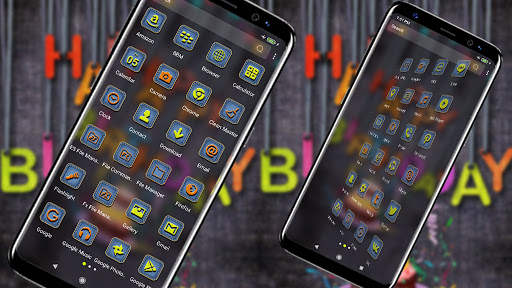 Happy Birthday Launcher Theme screenshot 2