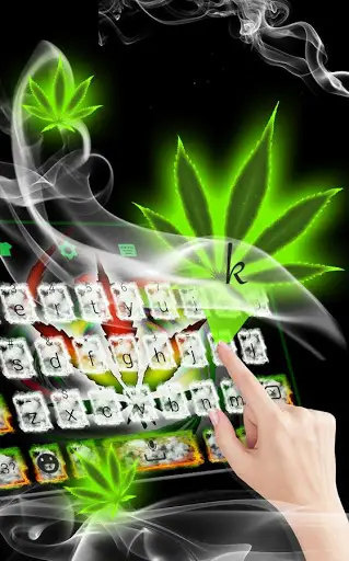 Weed Keyboard Theme screenshot 2