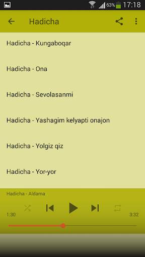 Hadicha Qo'shiqlari screenshot 4