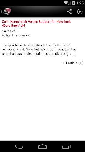 San Francisco Football News screenshot 2