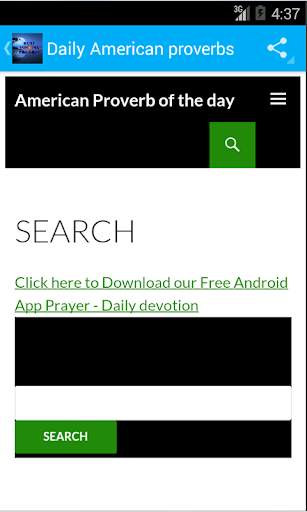 Proverb of the day screenshot 4