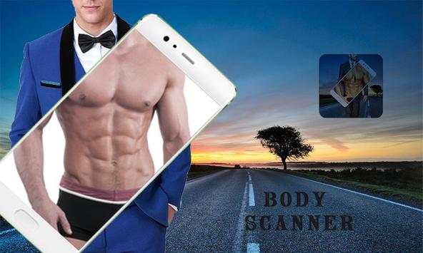 Body Scanner free Camera New X-ray Prank Cloth App screenshot 3