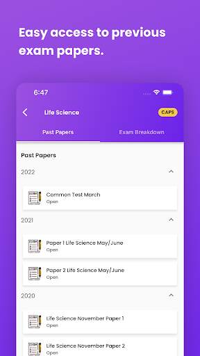 Matric Live Learning app screenshot 5