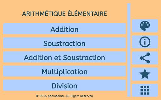 Arithmétique élémentaire screenshot 2