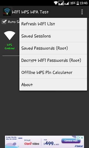 WPS WPA WiFi Test screenshot 4