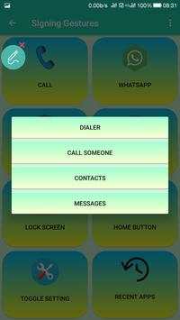 Signing Gesture Launcher screenshot 4