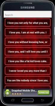 Romantic Love Messages screenshot 3