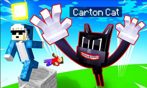 Cartoon Cat Mod for Minecraft PE screenshot 1