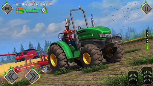 Indian Tractor Driving Games 2021 screenshot 3