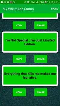 My WhatsApp Status screenshot 3