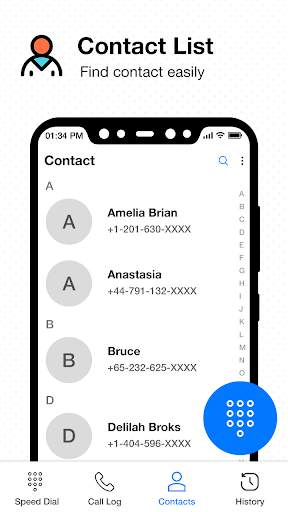 Contacts screenshot 1