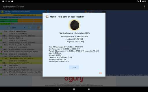 Earthquakes Tracker скриншот 20