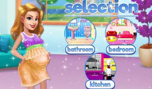 Virtual Pregnant Happy Mom House Cleaning Game screenshot 7