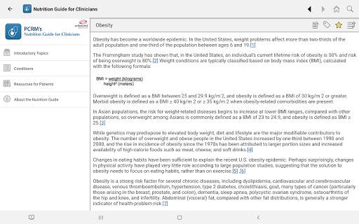 Nutrition Guide for Clinicians screenshot 9