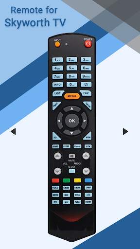 Remote for Skyworth TV screenshot 1
