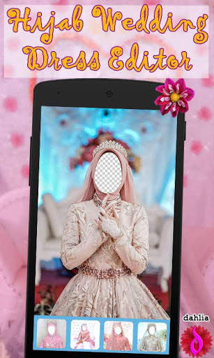 Hijab Wedding Dress Editor screenshot 6