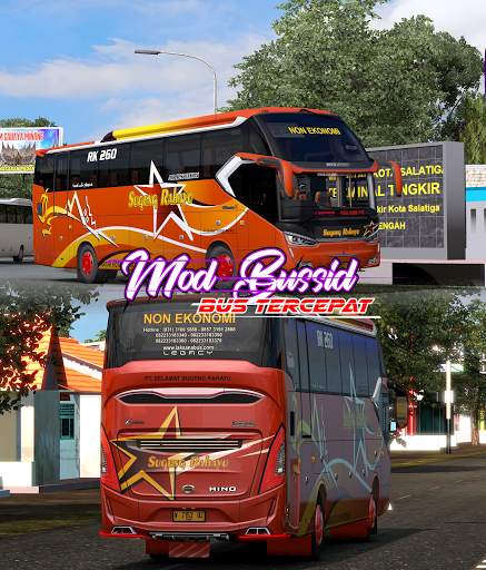 Mod Bussid Bus Tercepat screenshot 1