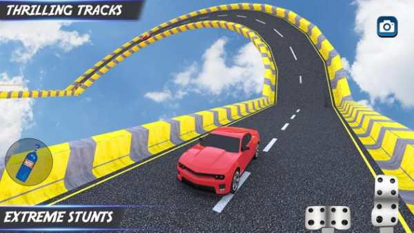 Muscle Car Race: Impossible Tracks Car Racing Game screenshot 8