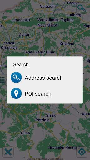 Map of Croatia offline screenshot 3