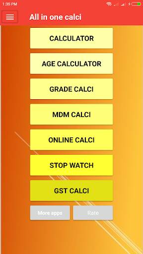 All in one calc screenshot 1