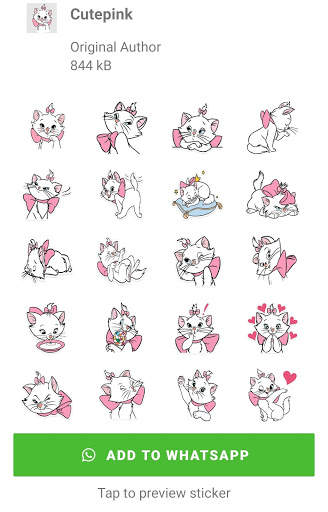 Cat Stickers - WAStickerApps screenshot 3