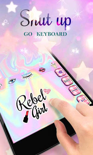 Shut Up GO Keyboard Theme स्क्रीनशॉट 6