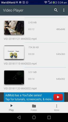 Mini Video Player - All Formats Media Player screenshot 1