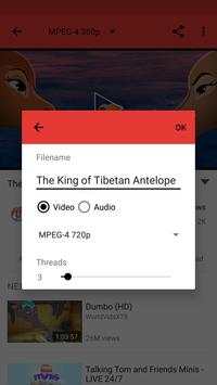 Japps Tube Movie Player screenshot 4