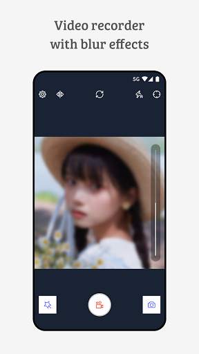 Blur Video Recorder & Camera, Blur Video Effects screenshot 1